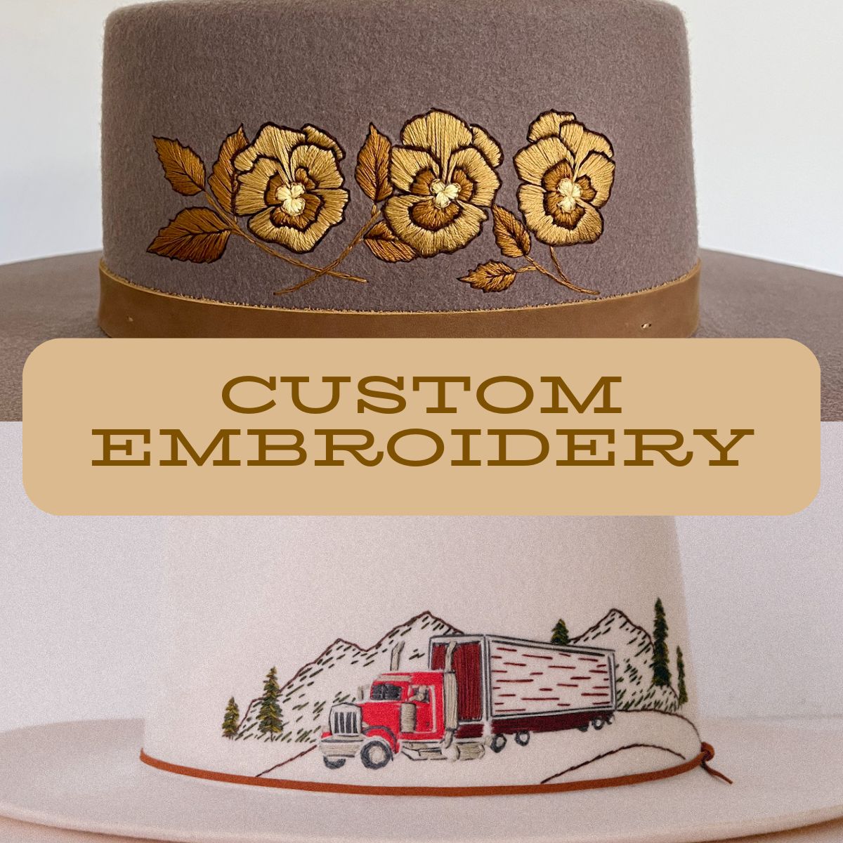Custom Embroidered Hat