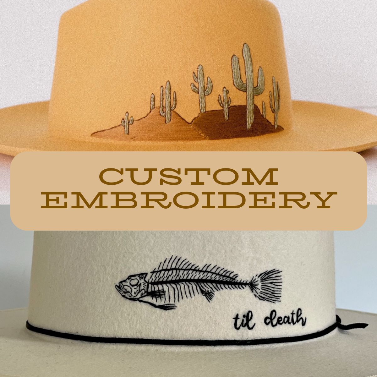 Custom Embroidered Hat