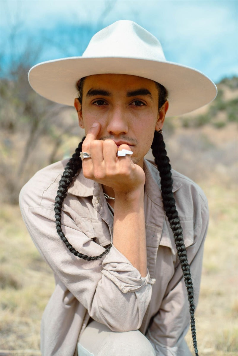 Ellis Wide Brim Felt Hat