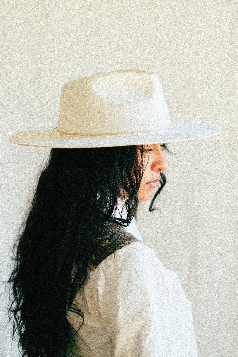 Ellis Wide Brim Felt Hat