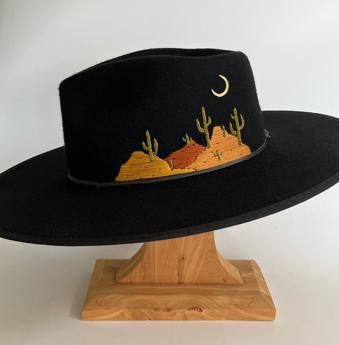 Saguaro Landscape in Black