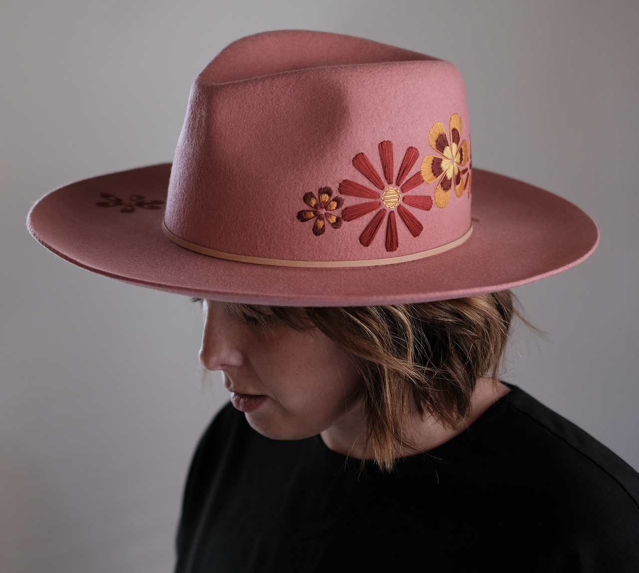 Pink Vintage Flowers