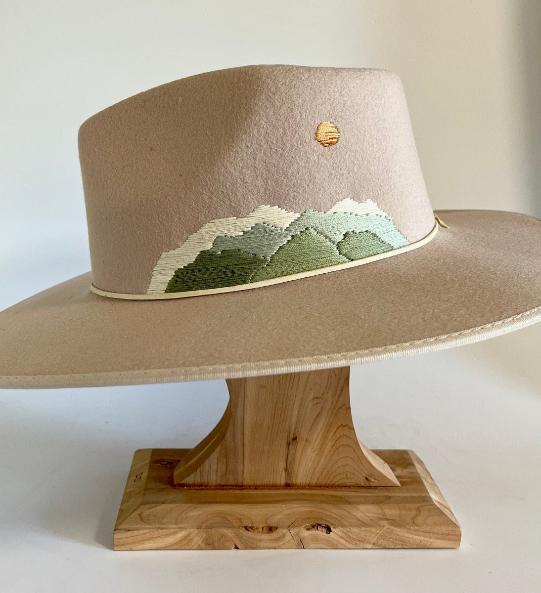 Sage Landscape on Cream