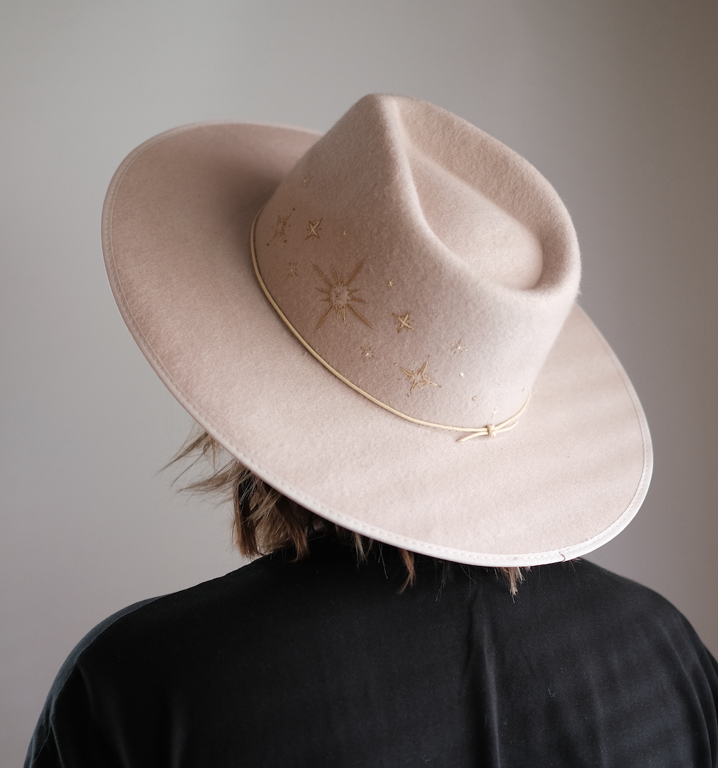 Starlet Hat in Cream Rancher