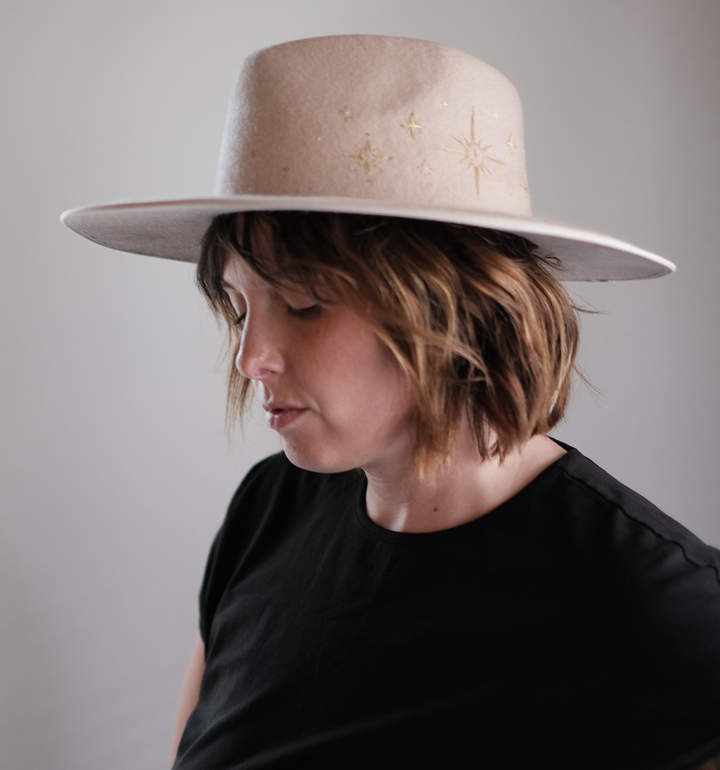 Starlet Hat in Cream Rancher