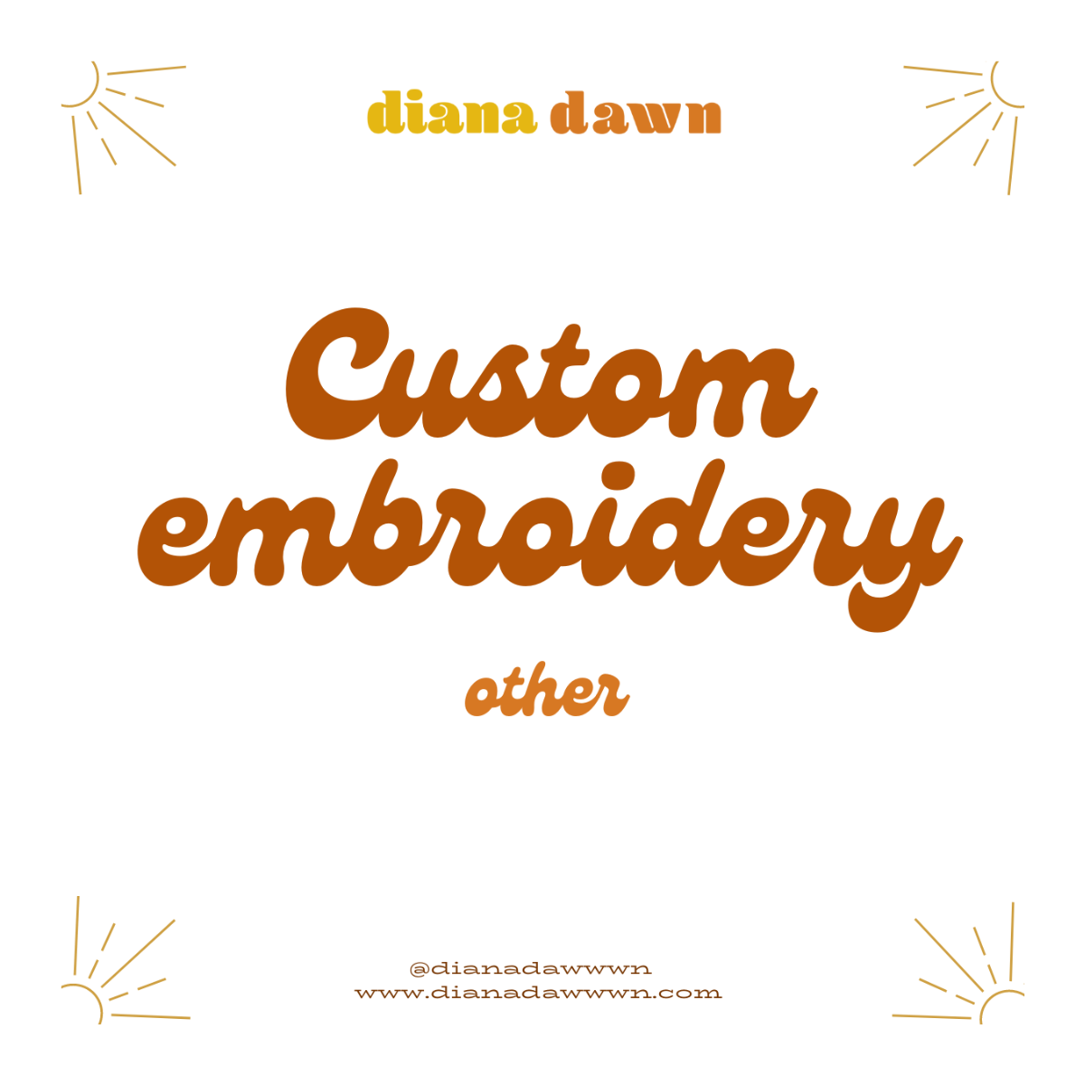 Custom Embroidery Other